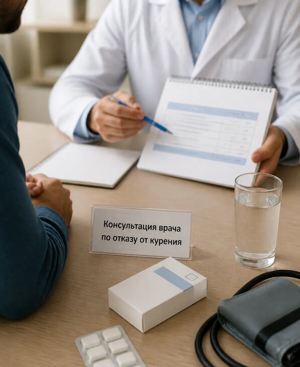 Консультация врача по отказу от курения для взрослых в Апатитах